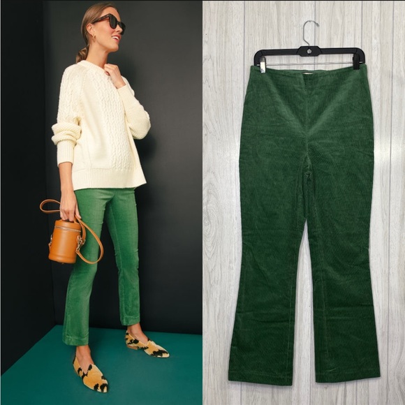 Tuckernuck Pants - Tuckernuck Green Corduroy Ashford Pants size L Large